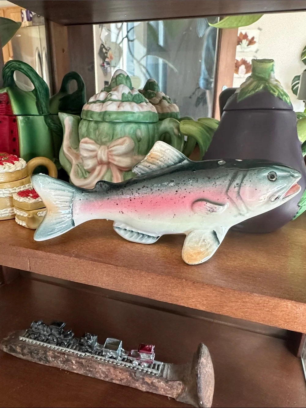 Decorative Rainbow Trout Pepper Shaker